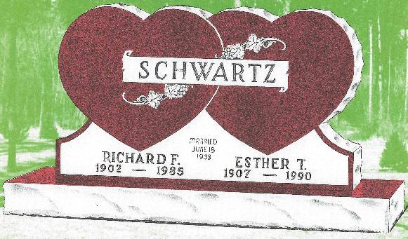 Heart Rex 1065 Schwartz